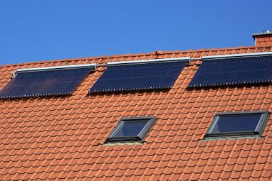 Solaranlage im Dach